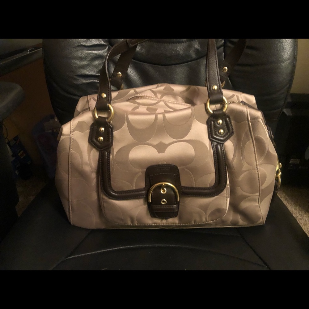 Coach soft cloth bag NWT